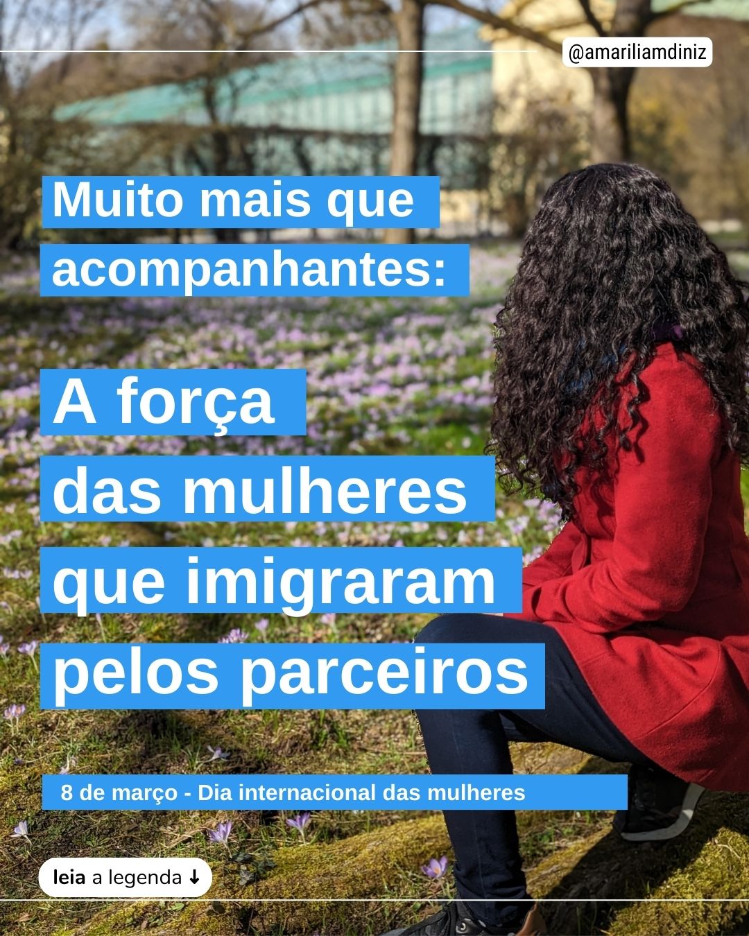 A força das mulheres que imigram pelos parceiros